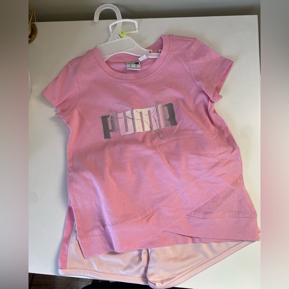 Puma 4t 2 piece short set